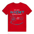 Herren Premium Bio T-Shirt Ich bin nicht kompliziert. Ich bin mehrdimensional