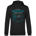 Herren Premium Bio Hoodie Ich bin nicht kompliziert. Ich bin mehrdimensional