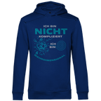 Herren Premium Bio Hoodie Ich bin nicht kompliziert. Ich bin mehrdimensional