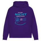 Damen Premium Bio Hoodie Ich bin nicht kompliziert. Ich bin mehrdimensional