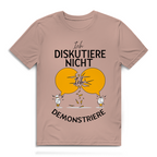 Herren Premium Bio T-Shirt Ich diskutiere nicht. Ich demonstriere