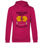 Herren Premium Bio Hoodie Ich diskutiere nicht. Ich demonstriere