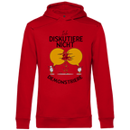 Herren Premium Bio Hoodie Ich diskutiere nicht. Ich demonstriere