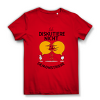 Damen Premium Bio T-Shirt Ich diskutiere nicht. Ich demonstriere