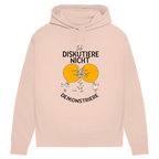 Damen Premium Bio Hoodie Ich diskutiere nicht. Ich demonstriere