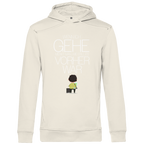 Herren Premium Bio Hoodie Wenn ich gehe, merkt man, wie still es vorher war