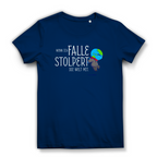 Damen Premium Bio T-Shirt Wenn ich falle, stolpert die Welt mit