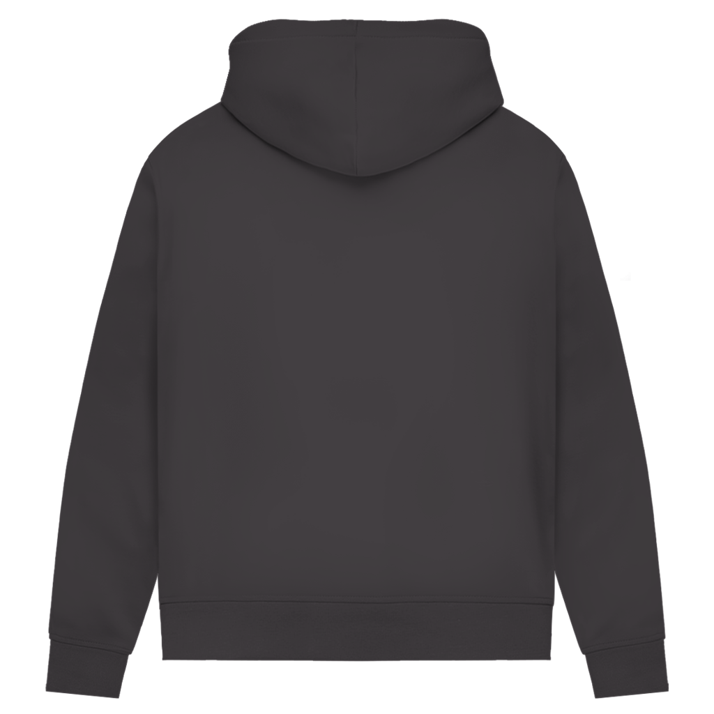 Damen Premium Bio Hoodie Wenn ich falle, stolpert die Welt mit