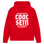 Damen Premium Bio Hoodie Ich muss nicht cool sein. Die Temperatur passt sich mir an
