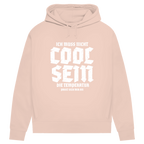 Damen Premium Bio Hoodie Ich muss nicht cool sein. Die Temperatur passt sich mir an