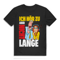 Herren Premium Bio T-Shirt Ich hör zu. Aber nicht lange