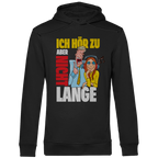 Herren Premium Bio Hoodie Ich hör zu. Aber nicht lange