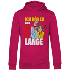 Herren Premium Bio Hoodie Ich hör zu. Aber nicht lange