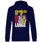 Herren Premium Bio Hoodie Ich hör zu. Aber nicht lange