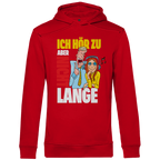 Herren Premium Bio Hoodie Ich hör zu. Aber nicht lange