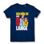 Damen Premium Bio T-Shirt Ich hör zu. Aber nicht lange