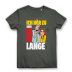 Damen Premium Bio T-Shirt Ich hör zu. Aber nicht lange