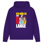 Damen Premium Bio Hoodie Ich hör zu. Aber nicht lange