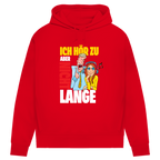 Damen Premium Bio Hoodie Ich hör zu. Aber nicht lange