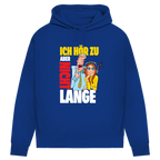 Damen Premium Bio Hoodie Ich hör zu. Aber nicht lange