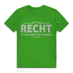 Herren Premium Bio T-Shirt Ich hab recht. Sogar, wenn ich schweige