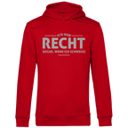 Herren Premium Bio Hoodie Ich hab recht. Sogar, wenn ich schweige