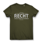 Damen Premium Bio T-Shirt Ich hab recht. Sogar, wenn ich schweige