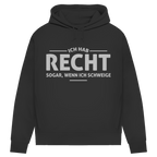 Damen Premium Bio Hoodie Ich hab recht. Sogar, wenn ich schweige