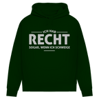 Damen Premium Bio Hoodie Ich hab recht. Sogar, wenn ich schweige