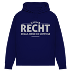 Damen Premium Bio Hoodie Ich hab recht. Sogar, wenn ich schweige