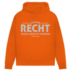 Damen Premium Bio Hoodie Ich hab recht. Sogar, wenn ich schweige