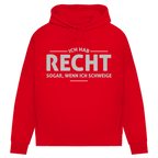 Damen Premium Bio Hoodie Ich hab recht. Sogar, wenn ich schweige
