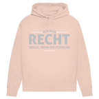 Damen Premium Bio Hoodie Ich hab recht. Sogar, wenn ich schweige