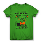 Damen Premium Bio T-Shirt Ich hab keine Probleme – ich habe Zuschauer mit Erwartungen