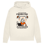 Damen Premium Bio Hoodie Ich hab keine Probleme – ich habe Zuschauer mit Erwartungen