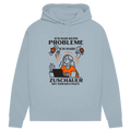 Damen Premium Bio Hoodie Ich hab keine Probleme – ich habe Zuschauer mit Erwartungen