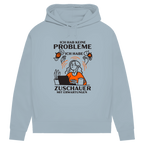 Damen Premium Bio Hoodie Ich hab keine Probleme – ich habe Zuschauer mit Erwartungen