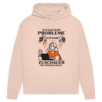 Damen Premium Bio Hoodie Ich hab keine Probleme – ich habe Zuschauer mit Erwartungen