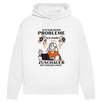 Damen Premium Bio Hoodie Ich hab keine Probleme – ich habe Zuschauer mit Erwartungen