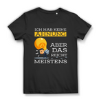 Damen Premium Bio T-Shirt Ich hab keine Ahnung – aber das reicht meistens