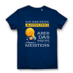 Damen Premium Bio T-Shirt Ich hab keine Ahnung – aber das reicht meistens