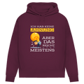 Damen Premium Bio Hoodie Ich hab keine Ahnung – aber das reicht meistens