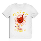 Herren Premium Bio T-Shirt Ich analysiere nicht. Ich dekantiere