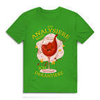 Herren Premium Bio T-Shirt Ich analysiere nicht. Ich dekantiere