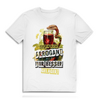 Herren Premium Bio T-Shirt Ich bin nicht arrogant. Nur besser gelagert