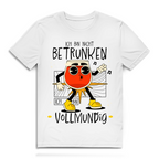 Herren Premium Bio T-Shirt Ich bin nicht betrunken. Ich bin vollmundig