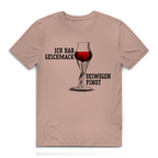 Herren Premium Bio T-Shirt Ich hab Geschmack. Deswegen Pinot