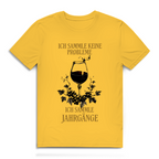 Herren Premium Bio T-Shirt Ich sammle keine Probleme. Ich sammle Jahrgänge