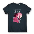 Damen Premium Bio T-Shirt Ich trinke nicht zu viel. Nur zu stilvoll