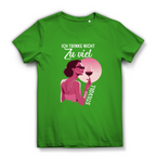 Damen Premium Bio T-Shirt Ich trinke nicht zu viel. Nur zu stilvoll